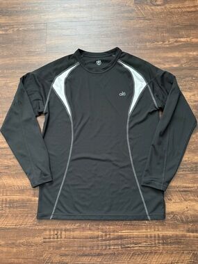 ALO Yoga Vintage Air Land Ocean Men's Coolfit Long Sleeve